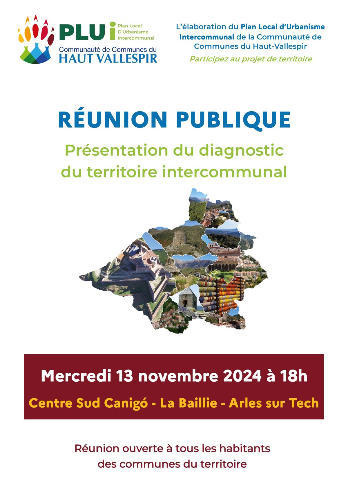 PLUI réunion publique diagnotic