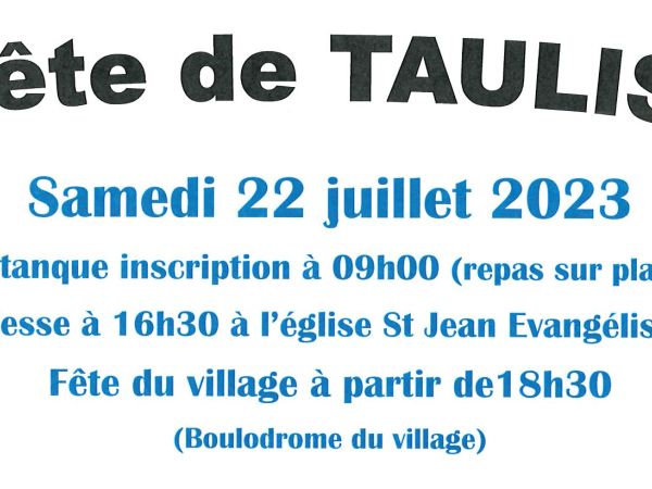 Fête Taulis